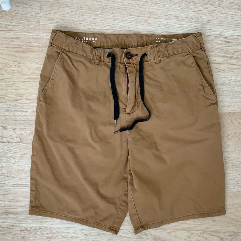 Mens Bullhead Skinny Shorts